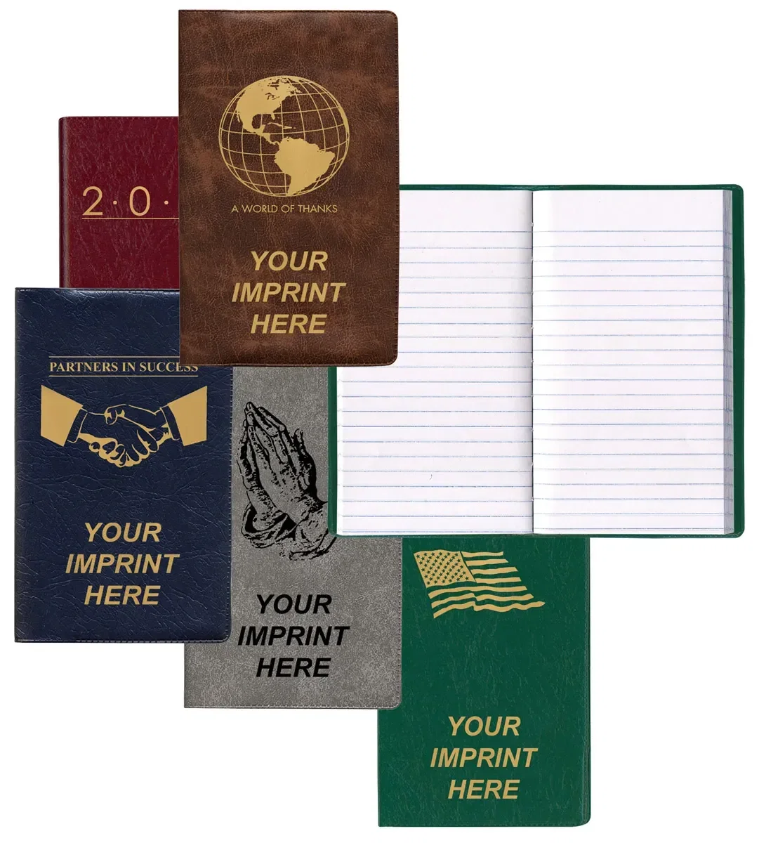 Customized Logo Tally Book (Executive Vinyl Soft Cover)