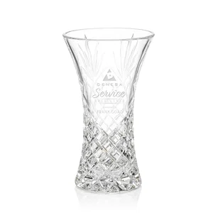 Cut Lead Crystal Vase