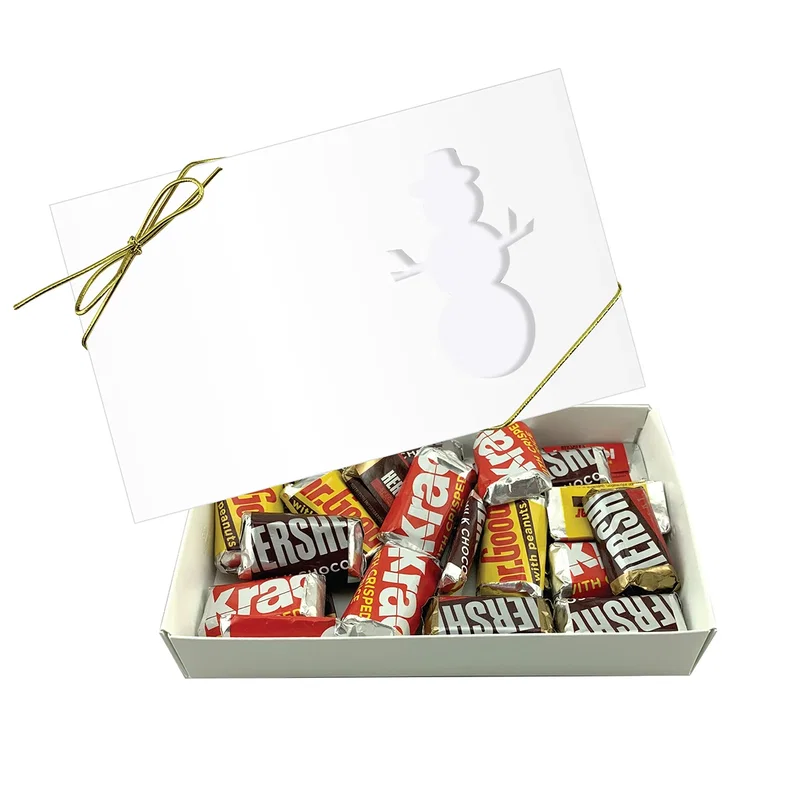 Closed package photographed straight on against a light backdrop