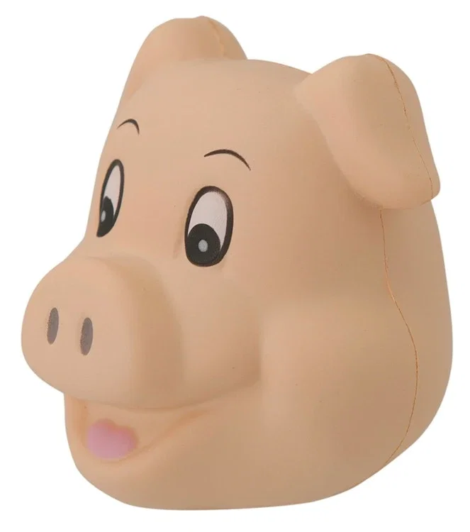 Cute Pig Head Stress Reliever — view 2