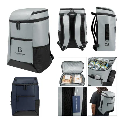 Navy version shown upright with dark trim accents