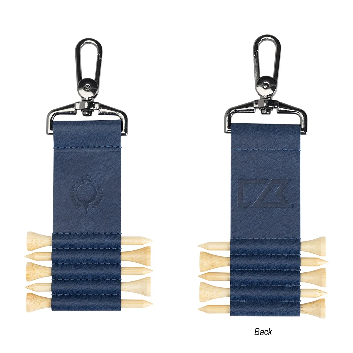 Keyring clip attached to the top of the case