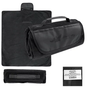 Cutter & Buck® rPET Roll-Up Picnic & Camping Blanket