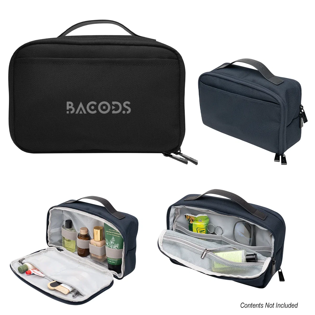 Compact travel pouch for toiletries and small gear