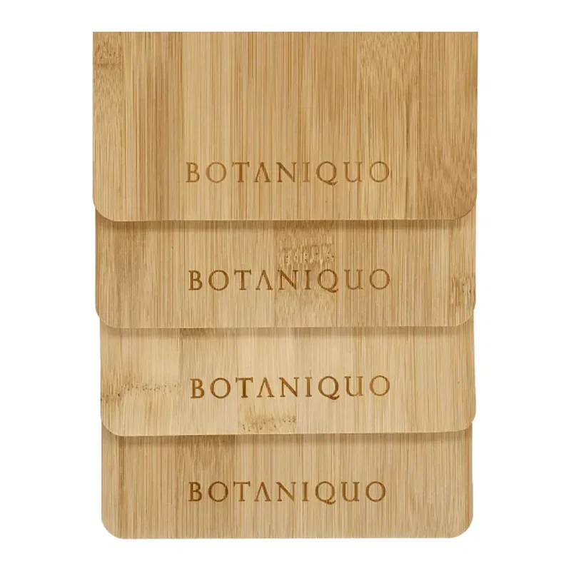 Custom Bamboo Cutting Board with Handle - 14.5" x 5.7" — view 4