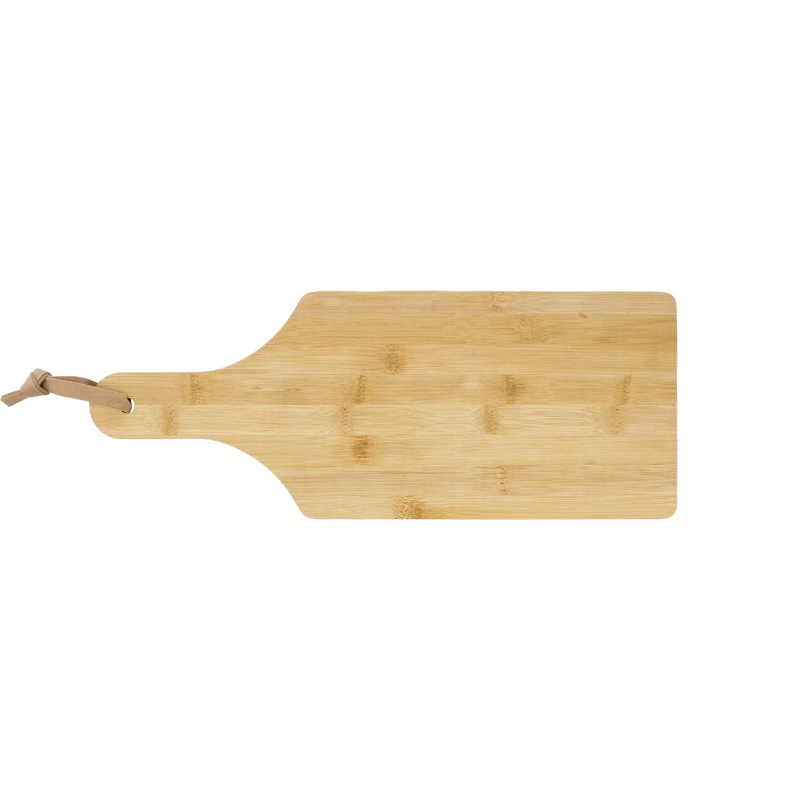 Custom Bamboo Cutting Board with Handle - 14.5" x 5.7" — view 6