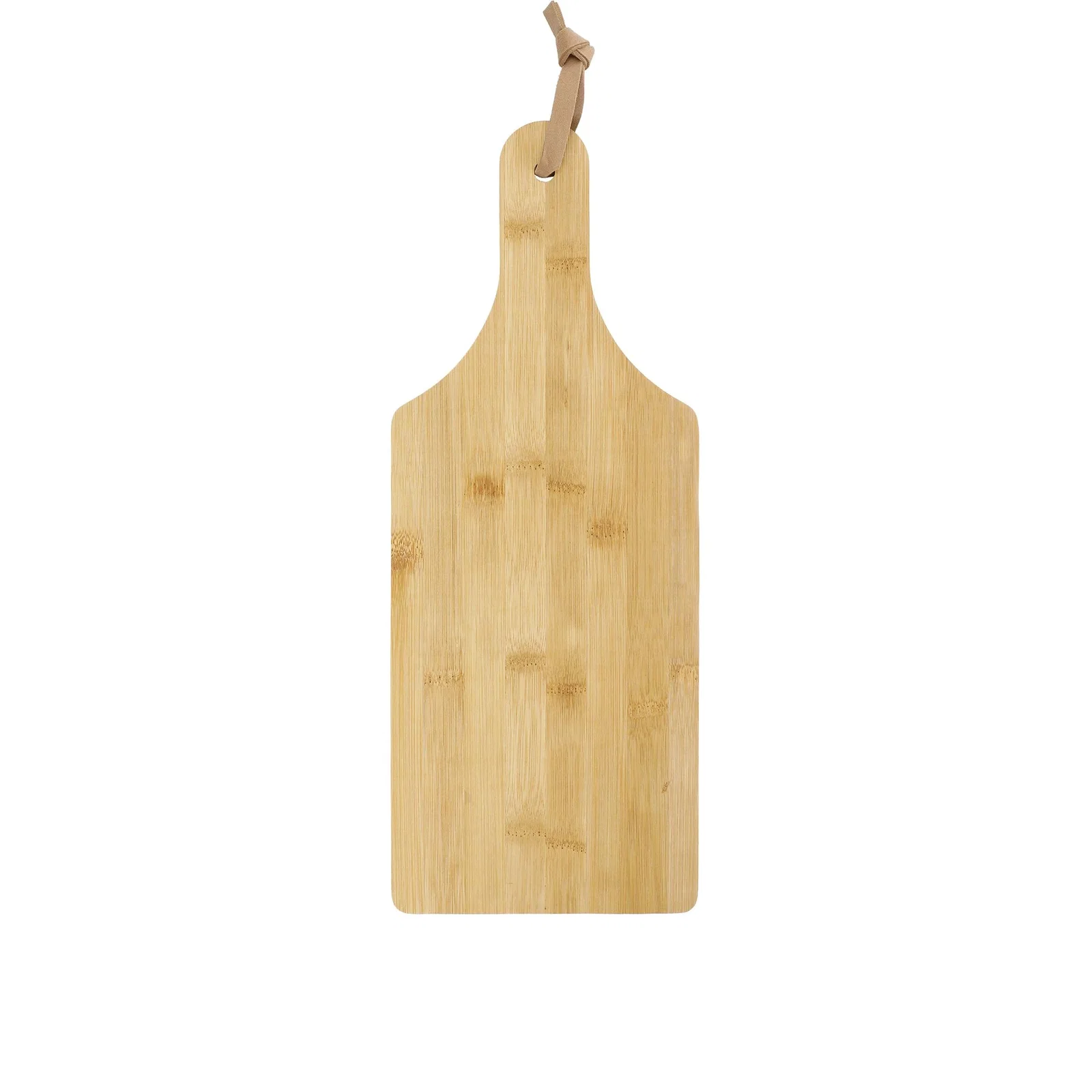Custom Bamboo Cutting Board with Handle - 14.5" x 5.7" — view 7
