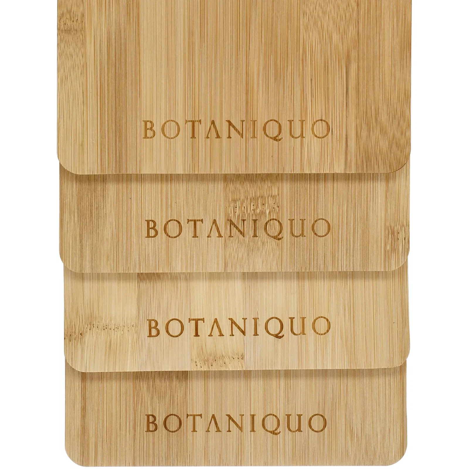 Custom Bamboo Cutting Board with Handle - 14.5" x 5.7" — view 8