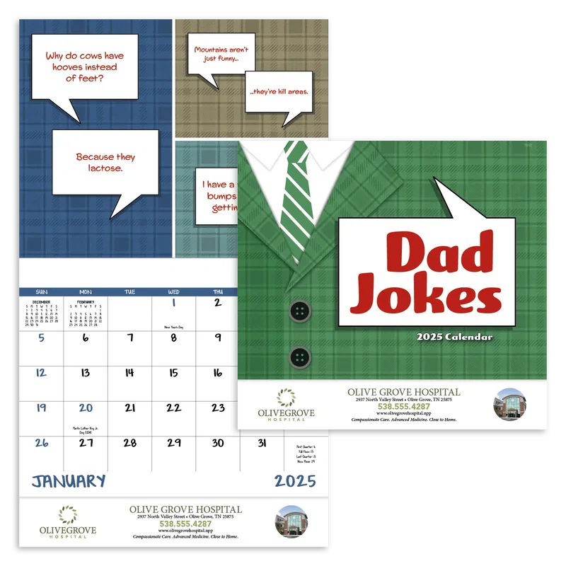 Custom Dad Jokes - Stapled โ view 1