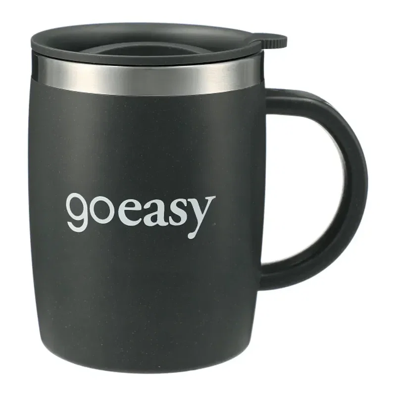 Dagon Wheat Straw Mug w/ Stainless Liner 14oz — view 1