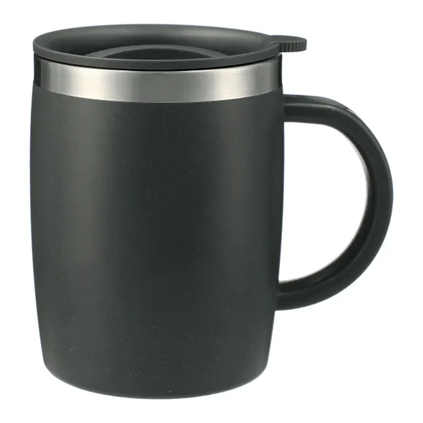 Dagon Wheat Straw Mug w/ Stainless Liner 14oz — view 2