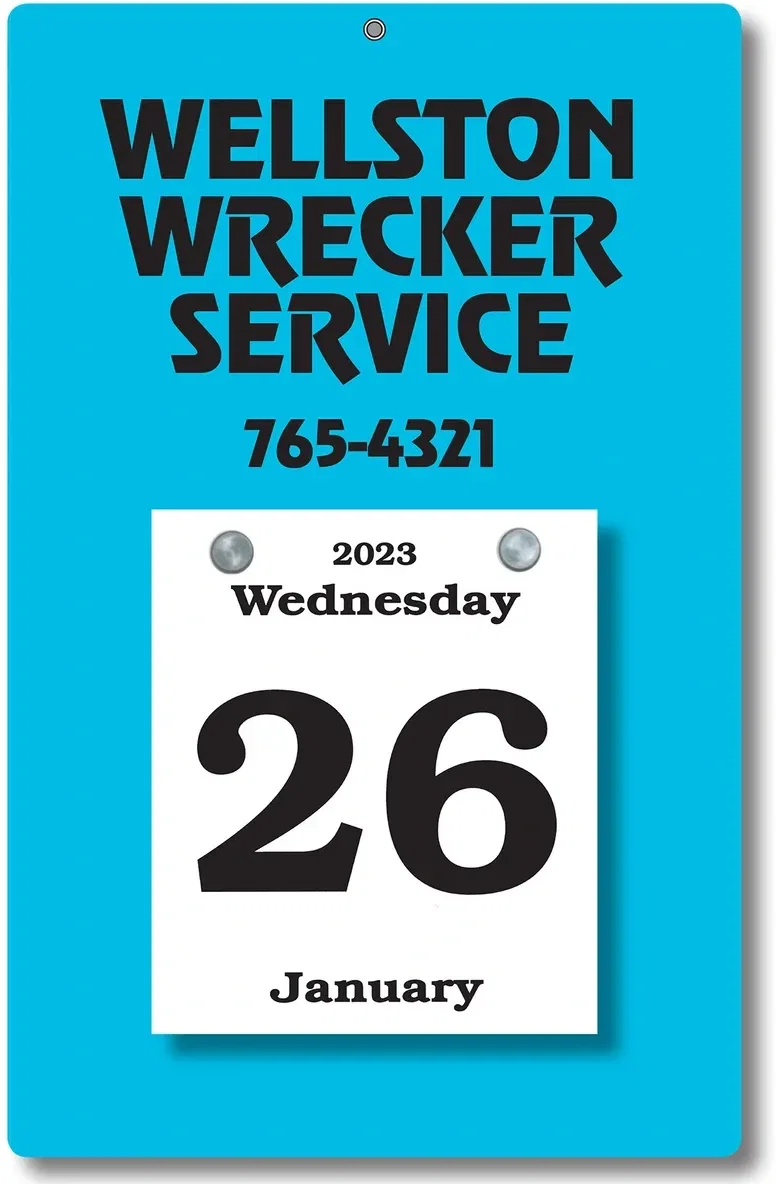Daily Date Wall Calendar — view 2