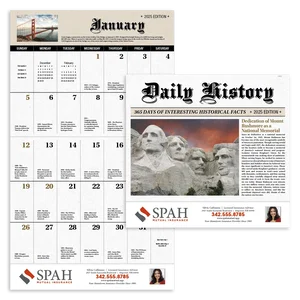 Custom Daily History - Stapled