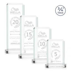 Starfire Crystal Tower Award, Made and Decorated in the USA