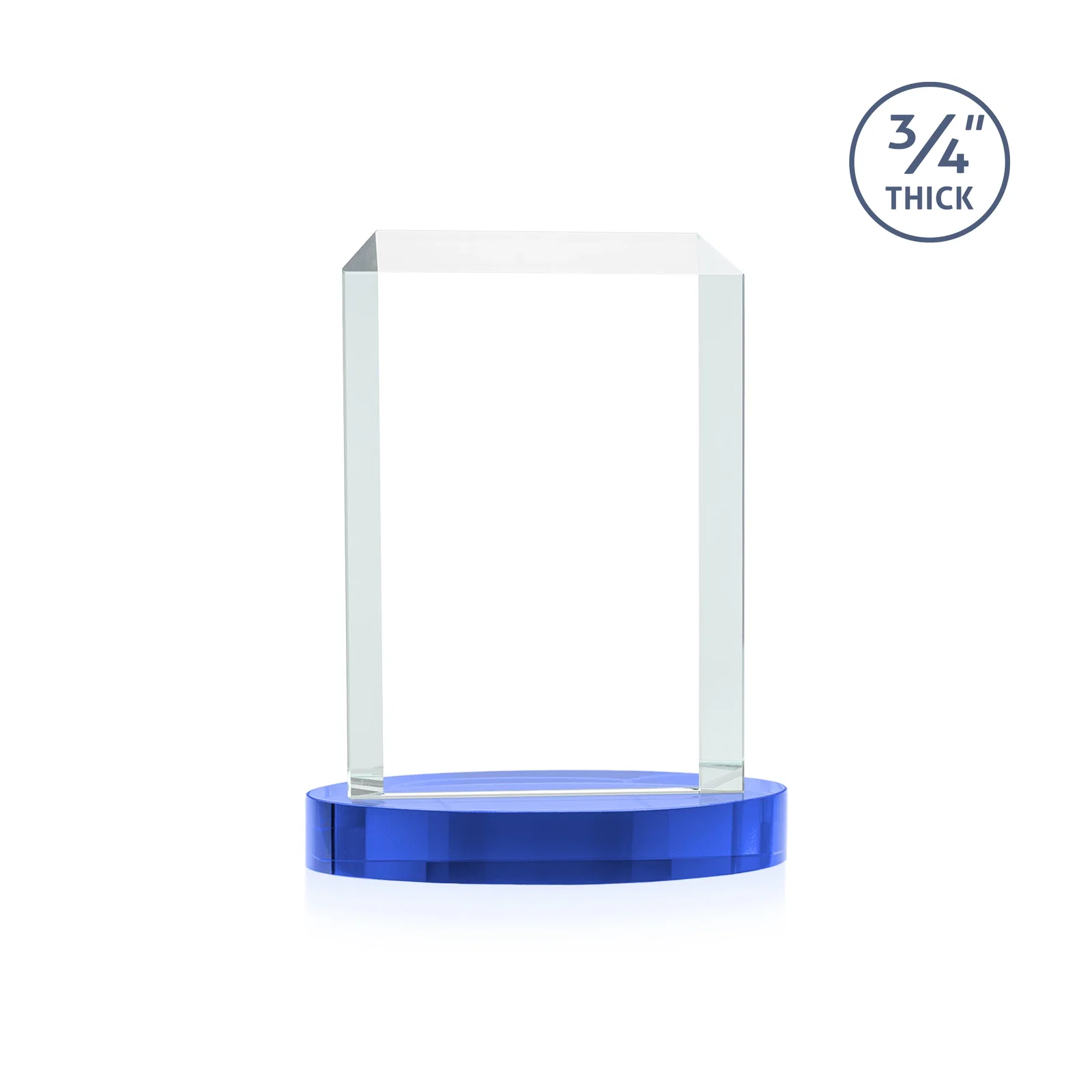 Promotional Starfire Crystal Tower Award, Made and Decorated in the USA, with your logo for dealer and partner awards