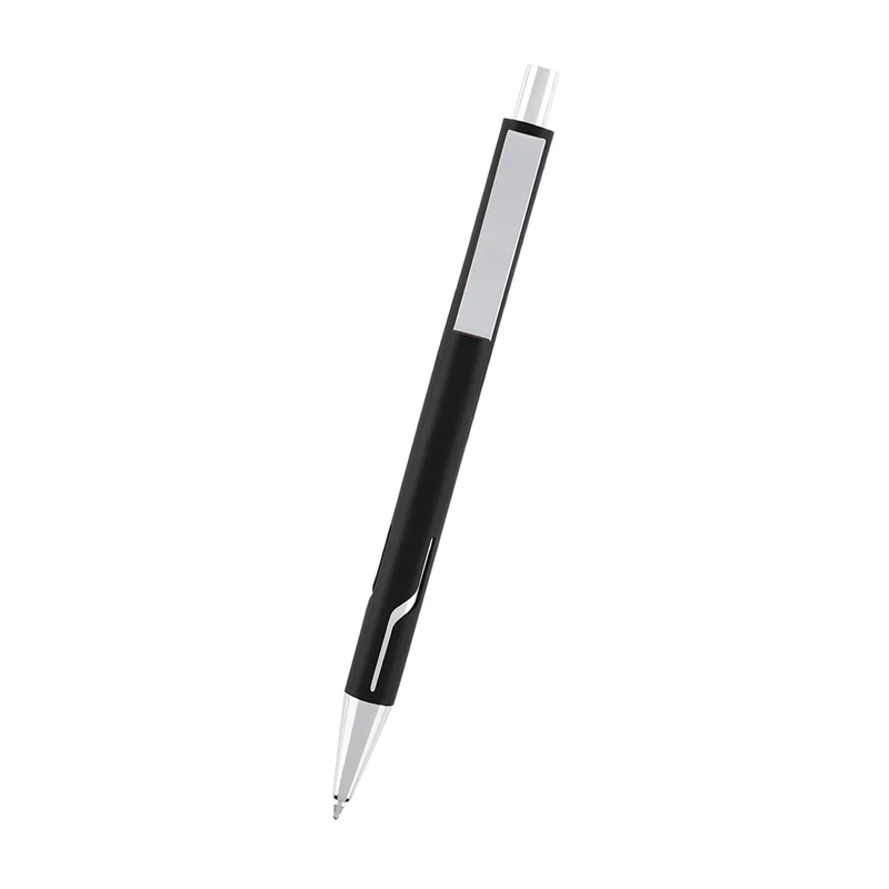 Writing point emerging from the tapered nose cone