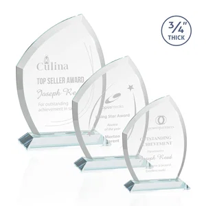 Starfire Crystal Peak Award on Eight-Color Mitered Base