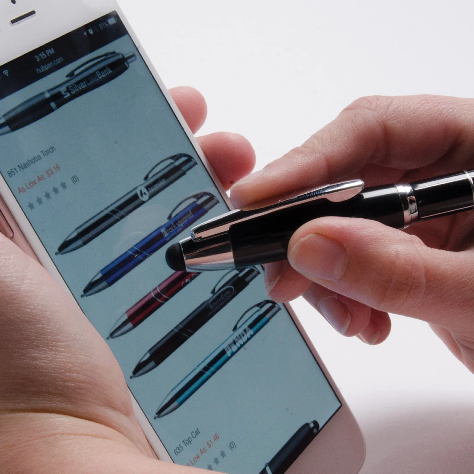 Damali® Stylus Pen in use