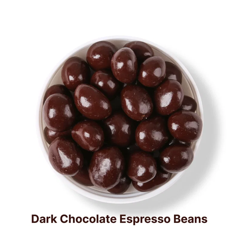 Dark Chocolate Espresso Beans in a Jar — view 3