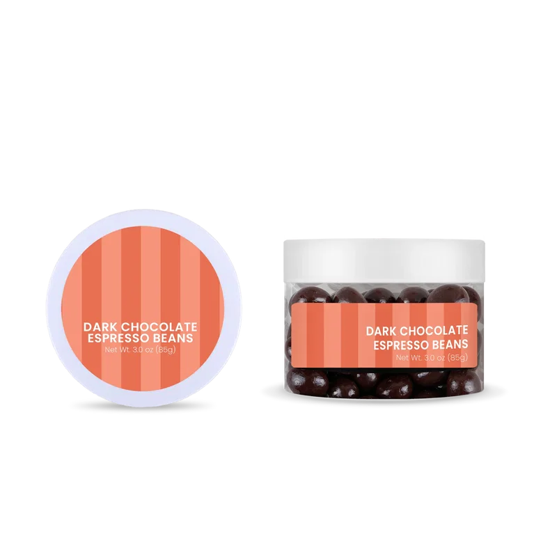 Dark Chocolate Espresso Beans in a Jar — view 4