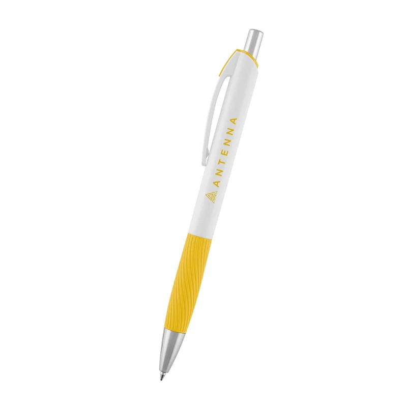 Imprint area on the flat side of the pen body