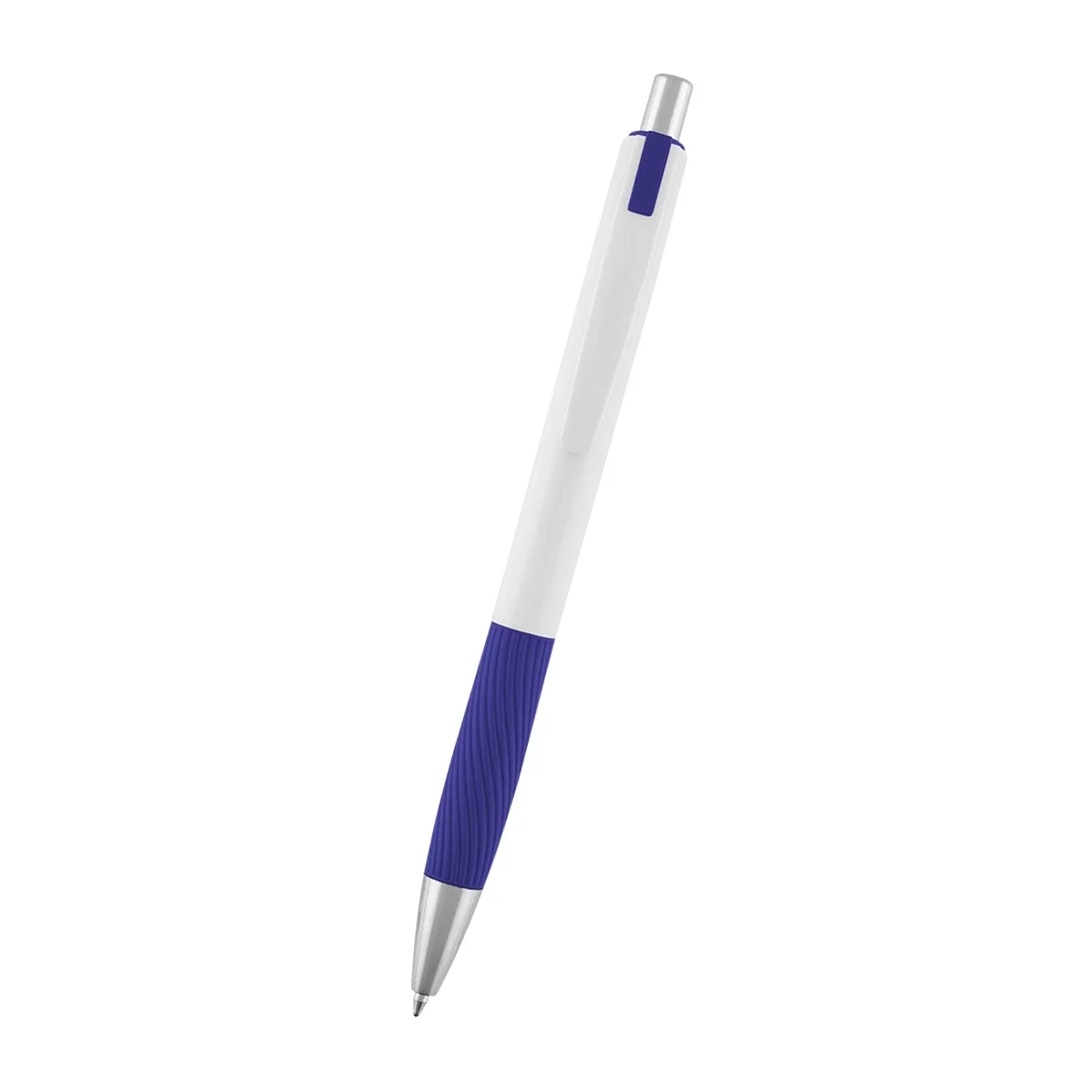 Pen resting on a notepad beside a stack of paper