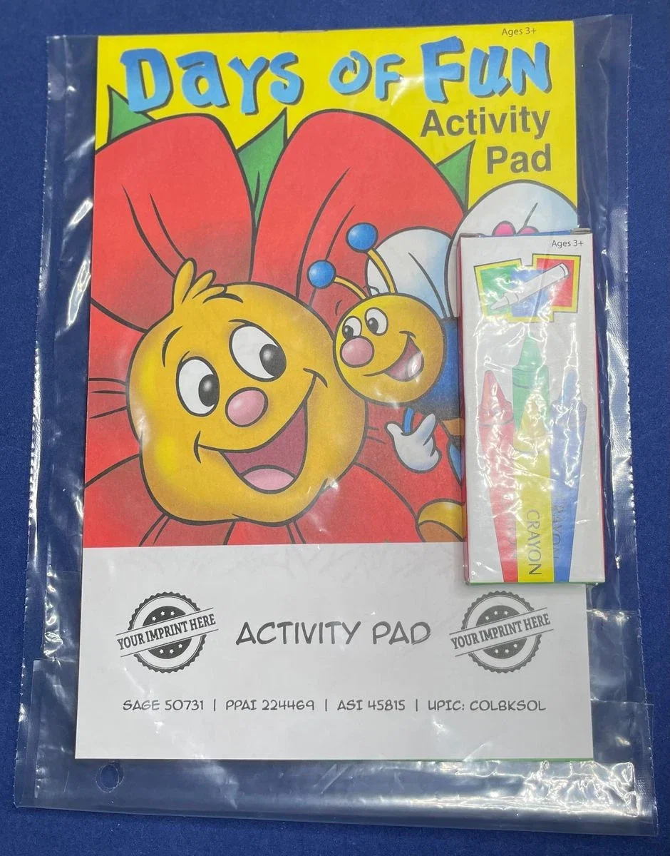 Days of Fun Kids Activity Pad - Birds, Flowers & Bees - FSC Certified