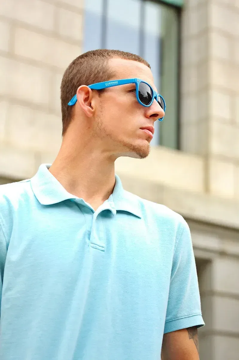 Daytona UV400 Sunglasses being worn