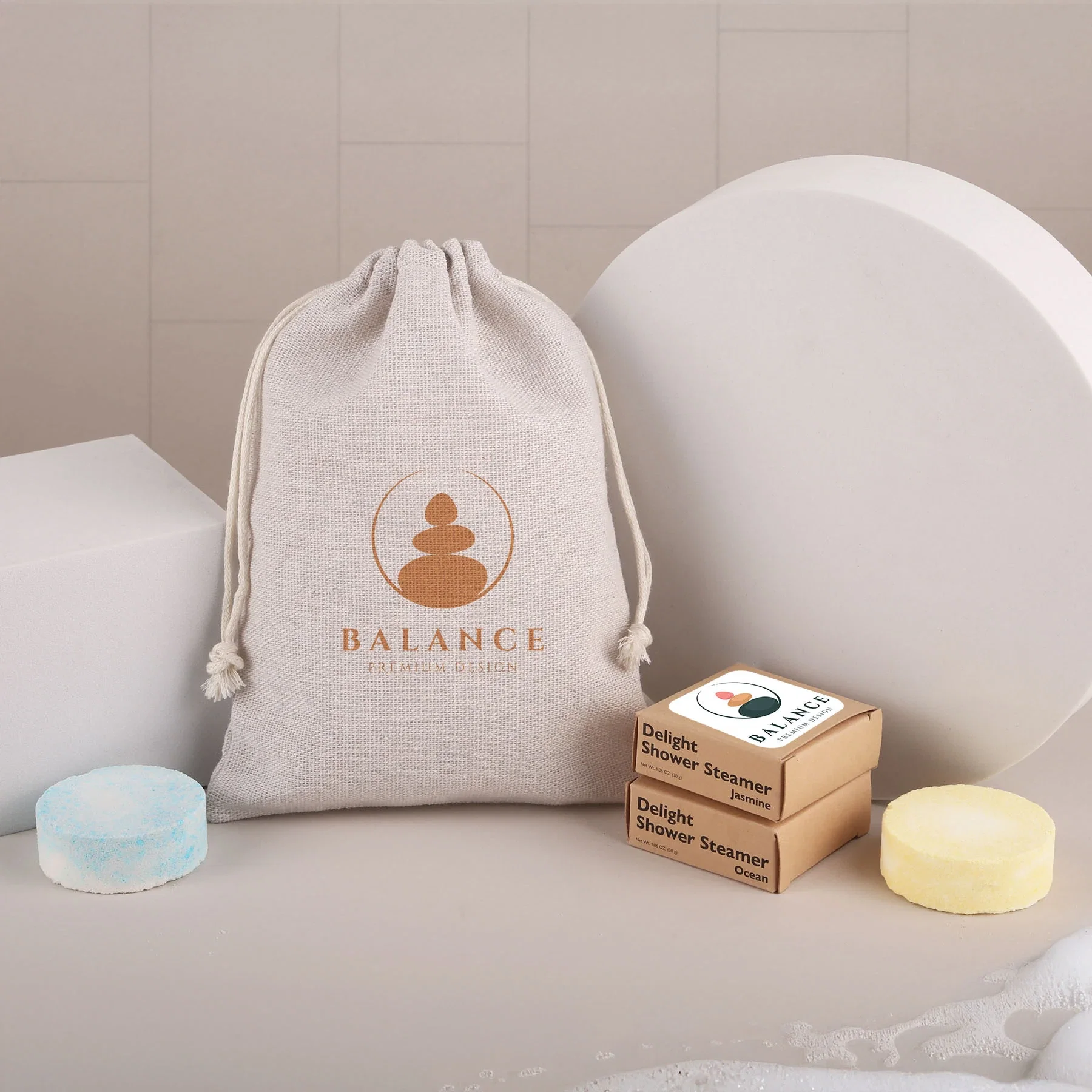 Delight Shower Steamers: 2 Piece Set