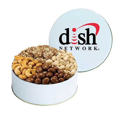 Deluxe 4-Way Nut Assortment Gift Tin — view 10