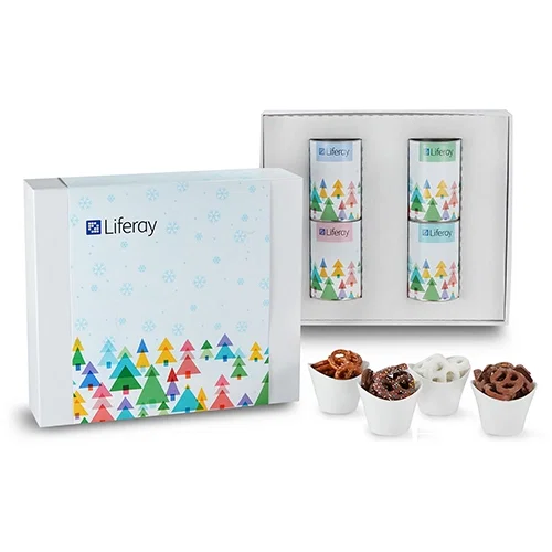 Deluxe 4-Way Snack Tube Set in Gift Box — view 4