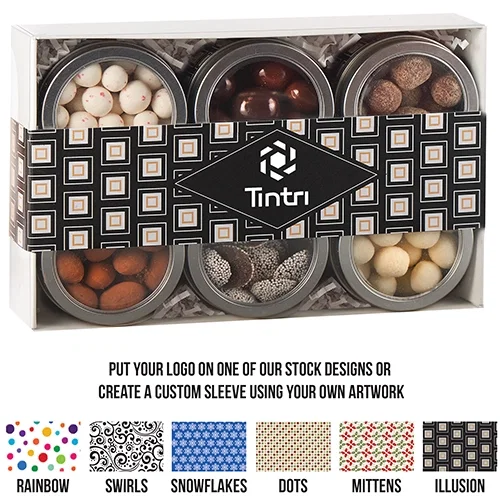 Deluxe 6-Compartment Gift Tin Set — view 2