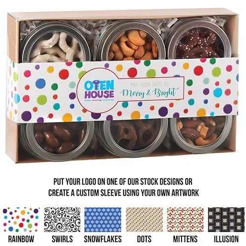 Deluxe 6-Compartment Gift Tin Set — view 3