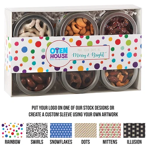 Deluxe 6-Compartment Gift Tin Set — view 4