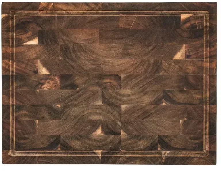 Custom Acacia Wood Cutting Board - Personalized Butcher Block — view 2
