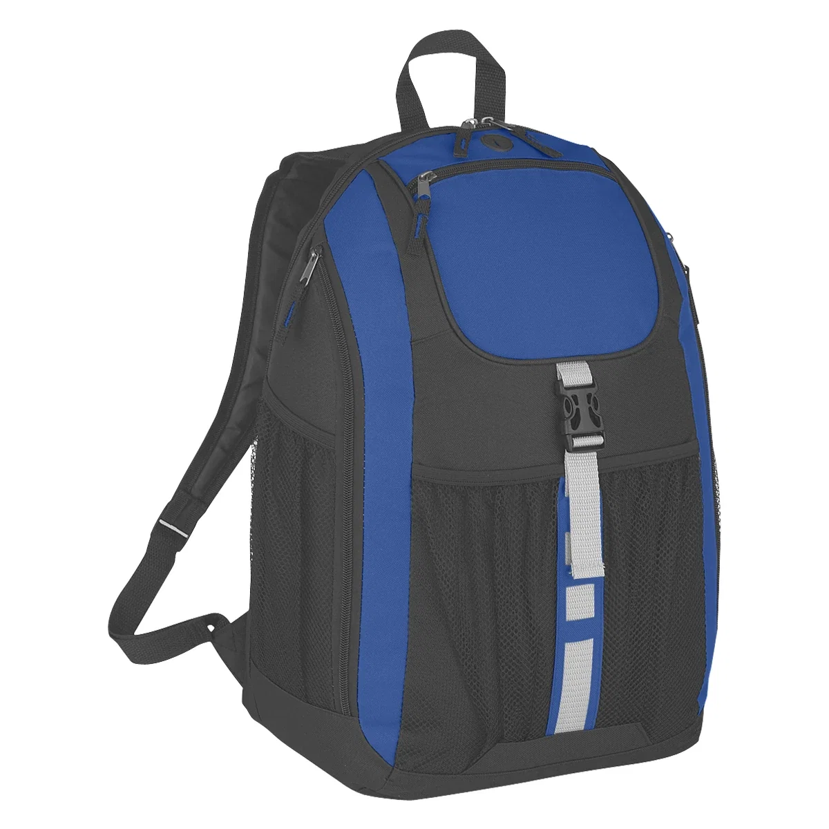 Angled shot of the pack against a plain background