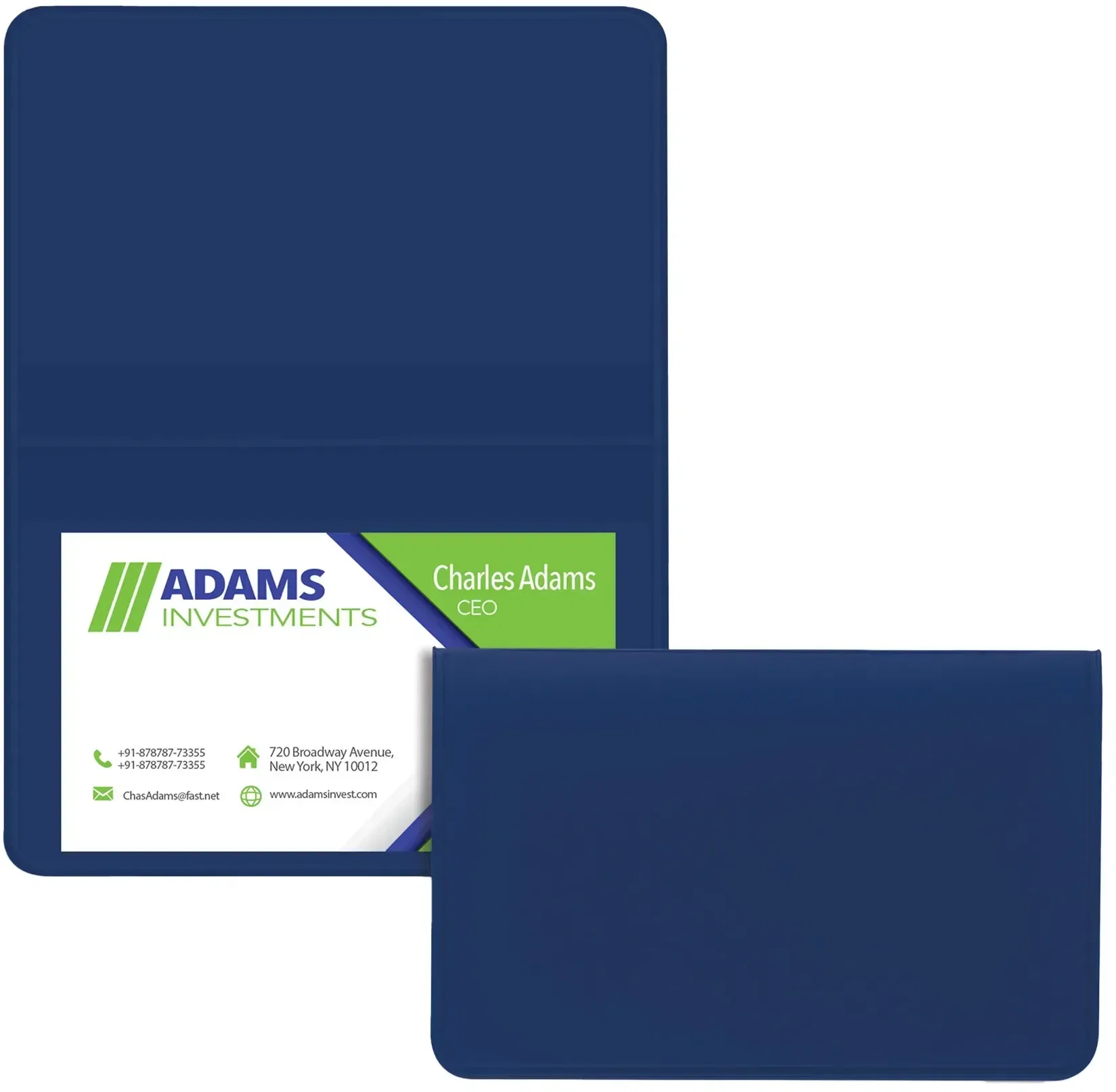 Custom Business Card Holder Deluxe — view 3