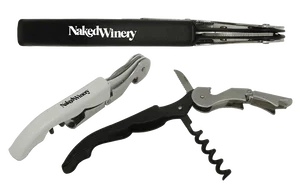 Deluxe Double-Hinged Corkscrew & Opener