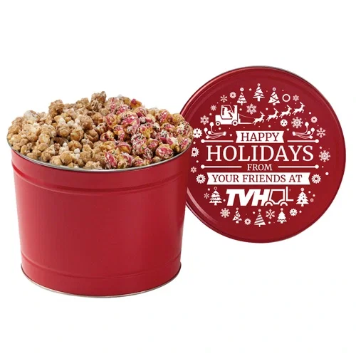 Deluxe Gourmet Popcorn Assortment Tin — view 2