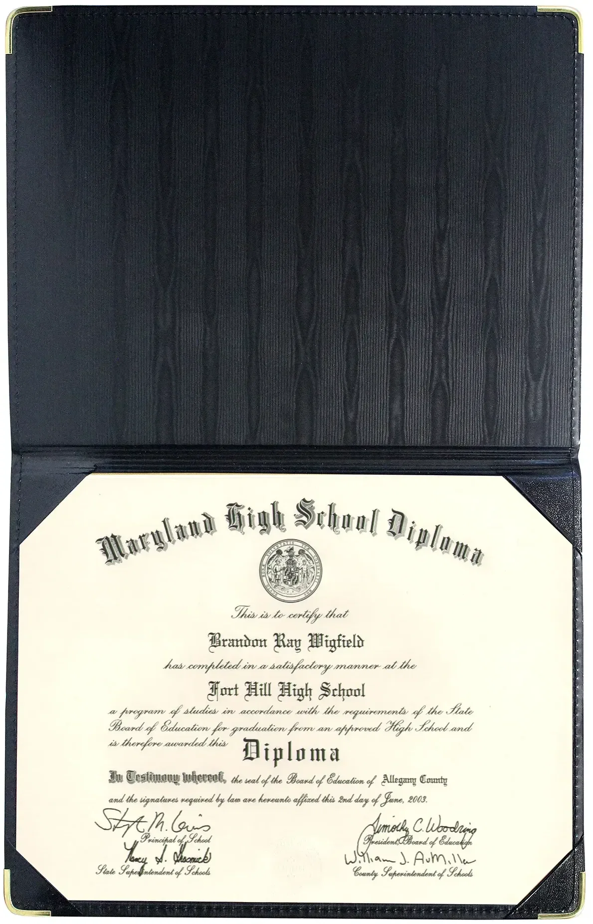 Personalized Diploma Holder — view 3
