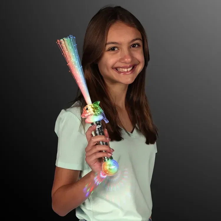 Deluxe Light Up Dolphin Toy Wand 15" — view 2