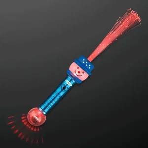 Deluxe Light Up Snowman Toy Wand 15"
