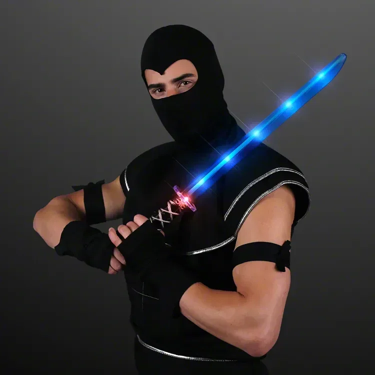 Deluxe Ninja LED Swords w/ Clanging Sounds — view 3