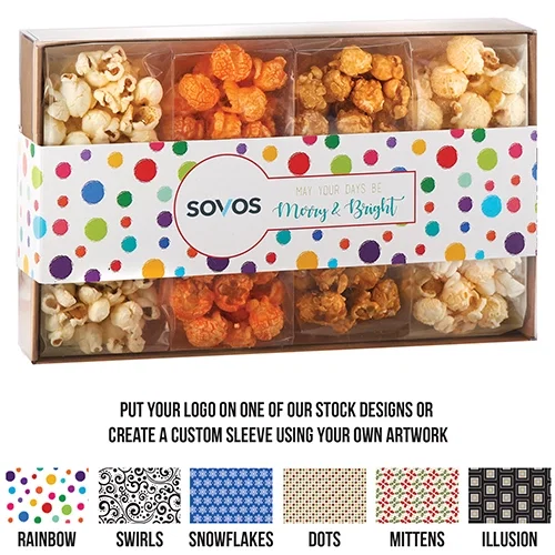 Deluxe Popcorn Gift Box - 4 Flavors