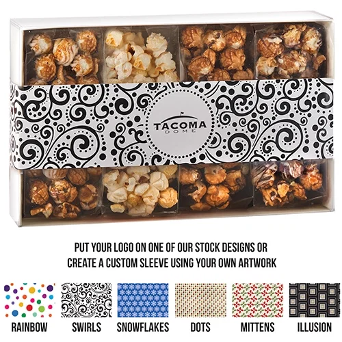 Deluxe Popcorn Gift Box - 4 Flavors — view 4