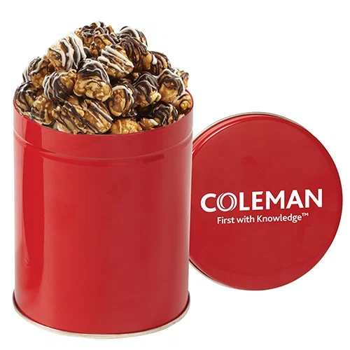 Deluxe Quart Gourmet Popcorn Tin Gift Set — view 2