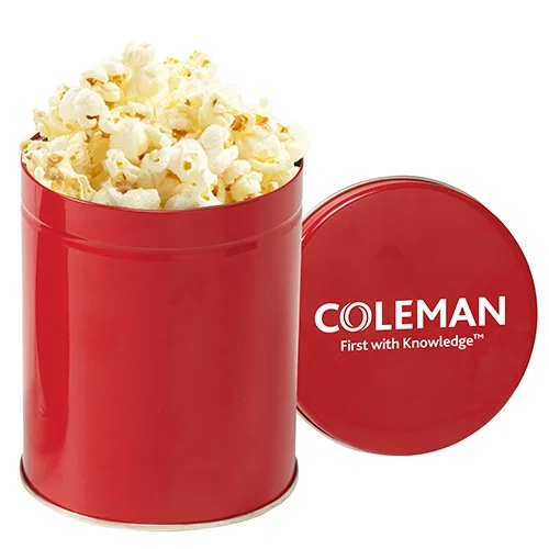 Deluxe Quart Gourmet Popcorn Tin Gift Set — view 22