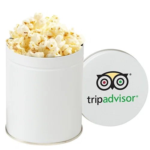Deluxe Quart Gourmet Popcorn Tin Gift Set — view 24