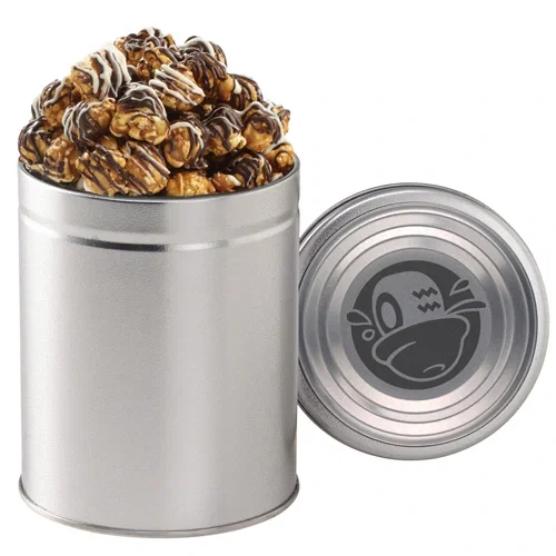 Deluxe Quart Gourmet Popcorn Tin Gift Set — view 3