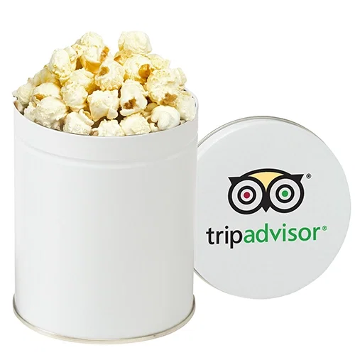 Deluxe Quart Gourmet Popcorn Tin Gift Set — view 48